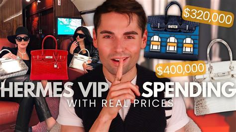 hermes vip spending